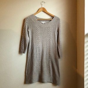 Banana Republic cable knit dress